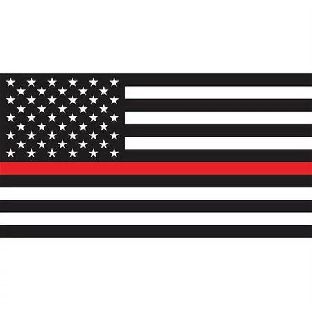 Annin Flagmakers US Flag Thin Red Line (3 ft. x 5 ft.)