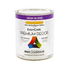 Premium Decor Sunflower Yellow Gloss Enamel Paint, Qt.