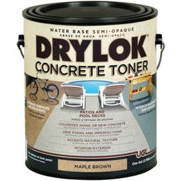 Concrete Toner, Water-Base, Maple Brown, Gallon