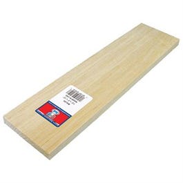 Balsa Wood, 1/16 x 4 x 36-In.