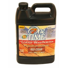 Wood Preservative Stain & Sealer, Red Cedar Finish, 1 Gallon