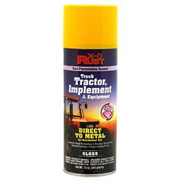 Rust-Preventative Enamel Spray Paint & Primer for Metal, Truck, Tractor, Implement & Equipment, John Deere Yellow, 12 oz.