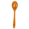 Spoon, Slotted, Flexible, Orange Silicone