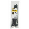 Releasable Cable Tie, Black, 8-In., 25-Pk.