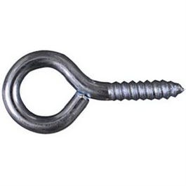 Screw Eye, #0, Zinc, Large, 2-7/8-In.