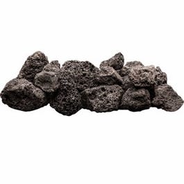 Natural Lava Rock, Black, 10-Lb.