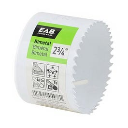 Industrial Hole Saw, M3 BiMetal, 2-3/4-In.