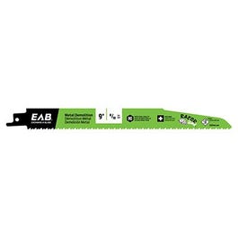 Reciprocating Saw Blade, Razor Back, Bi-Metal, 9-In. x 8/10 TPI