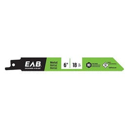 Reciprocating Saw Blade, Bi-Metal, 6-In. x 18 TPI