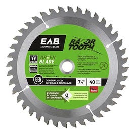 Circular Saw Blade, Ultra Fine, 7-1/4-In. x 40T