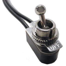 Short Bat Toggle Switch, Medium Duty