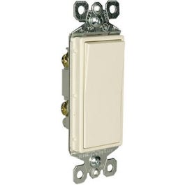 Single Pole Decorator Switch, 15A 120/277V, Almond