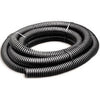 Corrugated Polyethylene Flex Tubing, Gray, 1-In. x 5-Ft.