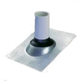 Galvanized Base Roof Flashing, 24-Gauge, 3-In.