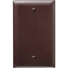 Wall Plate, Blank, Urea, Brown