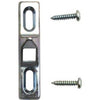 Slding Glass Door Keeper, Chrome