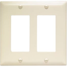 Almond 2 Decorator Opening Nylon Wall Plate