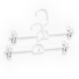 2 Pk. Skirt/Slack Add On Hanger With Power Grips