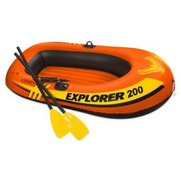 Explorer 200 2-Person Boat Set, 73 x 37-In.