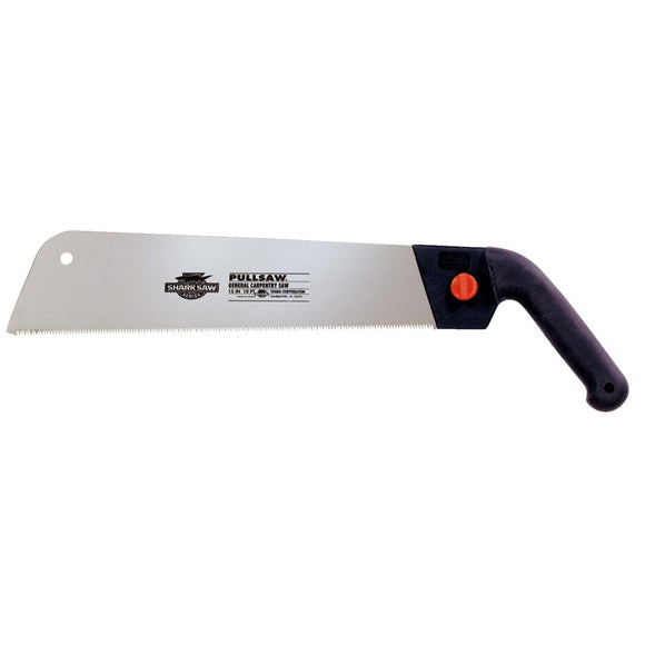Shark 15 In. 10 TPI Carpentry Pull Stroke Pull Saw