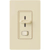 Lutron Skylark Incandescent/Halogen/LED/CFL Ivory Slide Dimmer Switch