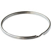 Lucky Line Tempered Steel Nickel-Plated 1 In. Key Ring (100-Pack)