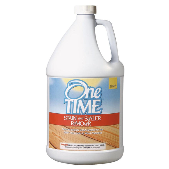 One TIME 1 Gal. Exterior Stain & Paint Remover & Sealer