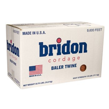 Hutchison TW200-002-1101 Bridon Plastic Square BalerTwine ~ 9600 Ft Total