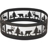 Outdoor Expressions 36 In. Antique Bronze Steel Fire Ring