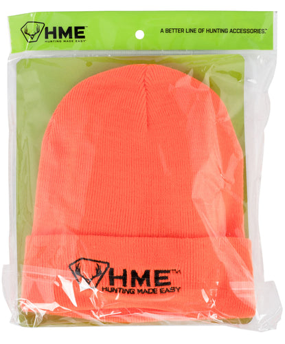 HME HMEVESTKCO Vest/Beanie Combo One Size Fits Most Orange Acrylic