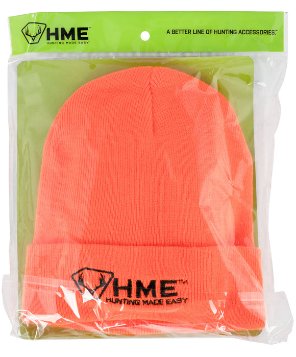 HME HMEVESTKCO Vest/Beanie Combo One Size Fits Most Orange Acrylic