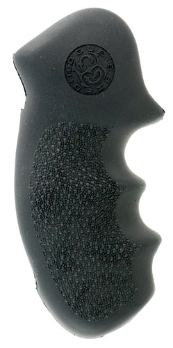Hogue 19000 Monogrip with Finger Grooves Grip S&W K/L Frame w/Round Butt Rubber Black