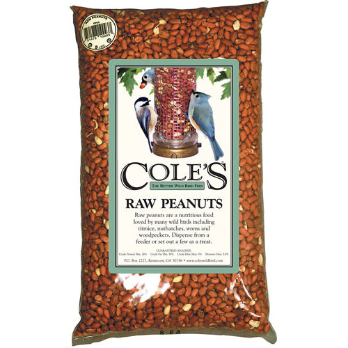 Cole's Wild Bird Products Raw Peanuts Bird Food