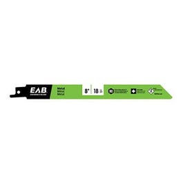 Reciprocating Saw Blade, Bi-Metal, 8-In. x 18 TPI