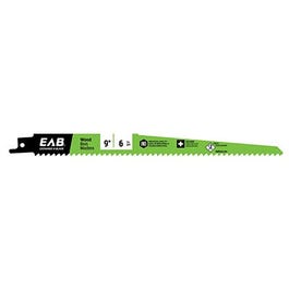 Reciprocating Saw Blade, Bi-Metal, 9-In. x 6 TPI