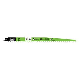 Reciprocating Saw Blade, High Carbon Steel, 12-In. x 3 TPI