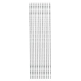 Scroll Saw Blade, Plain End, Spiral, 46 TPI, 5-In., 12-Pk.