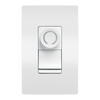 Legrand Pass & Seymour DR Series CFL/LED/Incandescent Single Pole/3-Way Rotary Dimmer, White