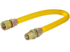 Eastman 1/2 in. OD Epoxy-Coated Gas Connector - FIP x MIP