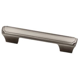 Cabinet Pull, Theo Pattern, Heirloom Silver, 3 or 3.75-In.