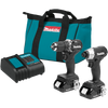 Makita 18V LXT® Lithium‑Ion Sub‑Compact Brushless Cordless 2‑Pc. Combo Kit (1.5Ah)