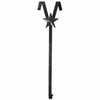 Woodlink No-Swing Wreath Hanger Black