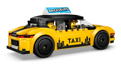 Lego City Yellow Taxi