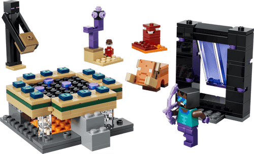 Lego Nether & End Portal Journey