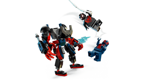 Lego Marvel Miles Morales Mech vs. Spider-Man 2099