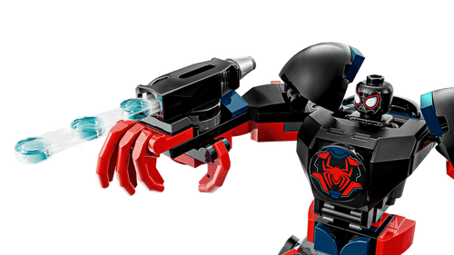 Lego Marvel Miles Morales Mech vs. Spider-Man 2099