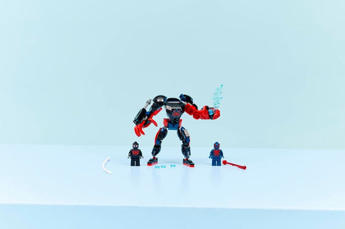 Lego Marvel Miles Morales Mech vs. Spider-Man 2099