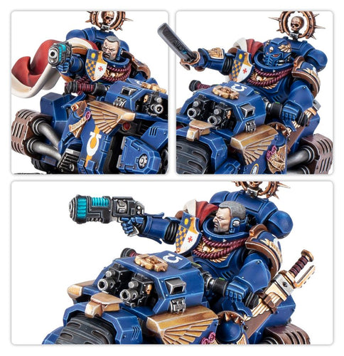 Warhammer Space Marines: Captain on Bike Kids Toy