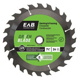 Circular Saw Blade, 7-1/4-In. x 24T