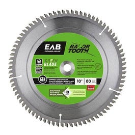 Circular Saw Blade, Ultra Fine, 10-In. x 80T